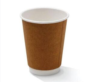 Cup Double Wall - PAC 12oz Brown 25pc
