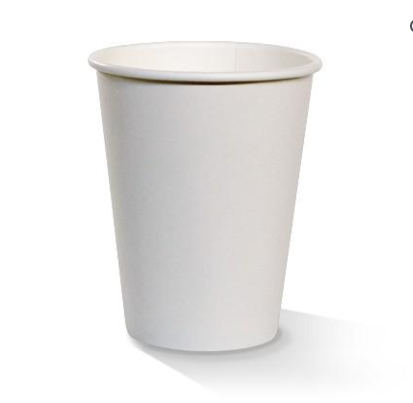 Cup Single Wall - PAC 12oz White 50pc