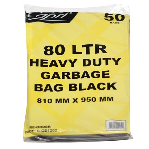 Garbage Bags 50pc - Capri 80ltr