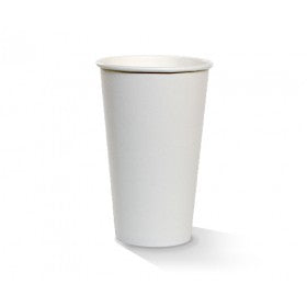 Cup Single Wall - PAC 16oz White 50pc