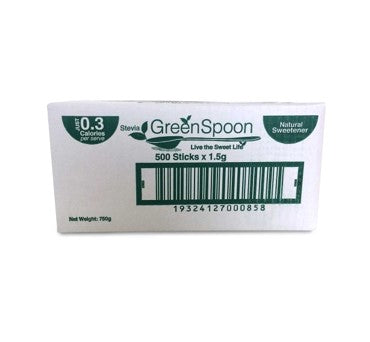 Sweetner Sticks 500pc - Green Spoon Natural
