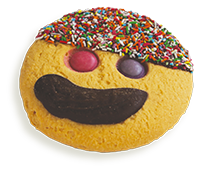 Monster Cookies - Smiley Face (12)